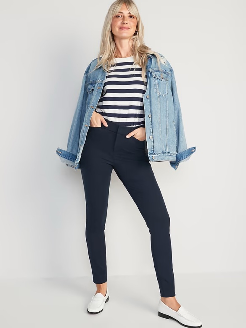 Old Navy High-Rise Pixie Skinny Pants – Size 6 - Picture 3 of 9